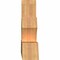 Ekena Millwork Richland Smooth Timber Gable Bracket, Western Red Cedar, 72"W x 21"H x 5 1/2"D x 5 1/2"F, 7/12 Pitch GBW072X21X0606RIC00SWR - alternate 5